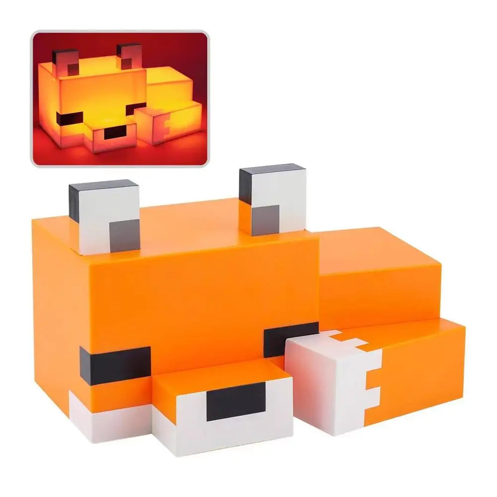 Game Cute Fox Night Light Soft Orange Glow Officially Licensed Decor And Desk Lamp For Gaming Room Or Kids And Tween Bedroom