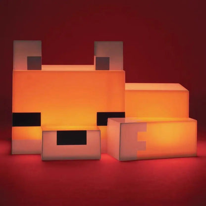 Game Cute Fox Night Light Soft Orange Glow Officially Licensed Decor And Desk Lamp For Gaming Room Or Kids And Tween Bedroom