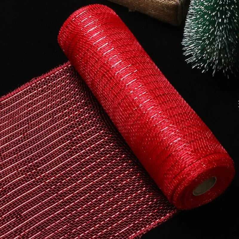 9M Christmas Ribbon Decoration Hanging Christmas Tree Pendent Ornaments for Home Decor Navidad Party New Year 2026 Accessories