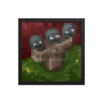 Classic Block Pixel Game MC Hanging Paintings Poster Paintings in the game Prints Canvas Wall Art Pictures Home Room Decoration